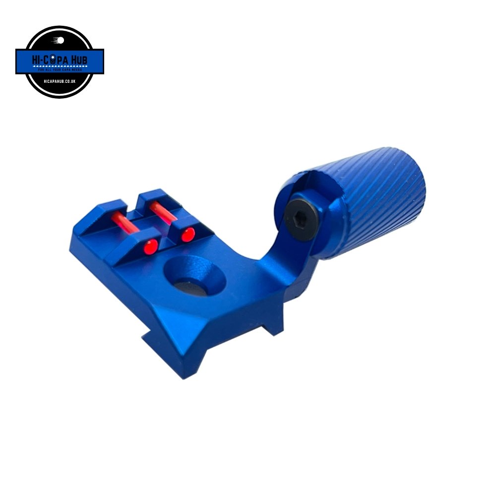 JL Progression V5 Slide Racker with Fiber Sights - 4.3 - Blue  from JL Progresion - Shop now at Hi-Capa Hub Ltd