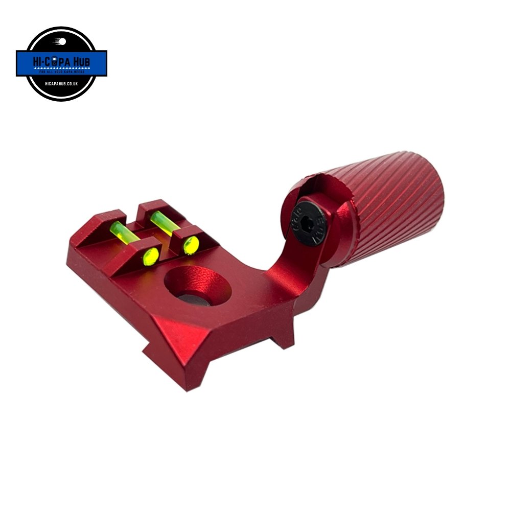 JL Progression V5 Slide Racker with Fiber Sights - 4.3 - Red  from JL Progresion - Shop now at Hi-Capa Hub Ltd