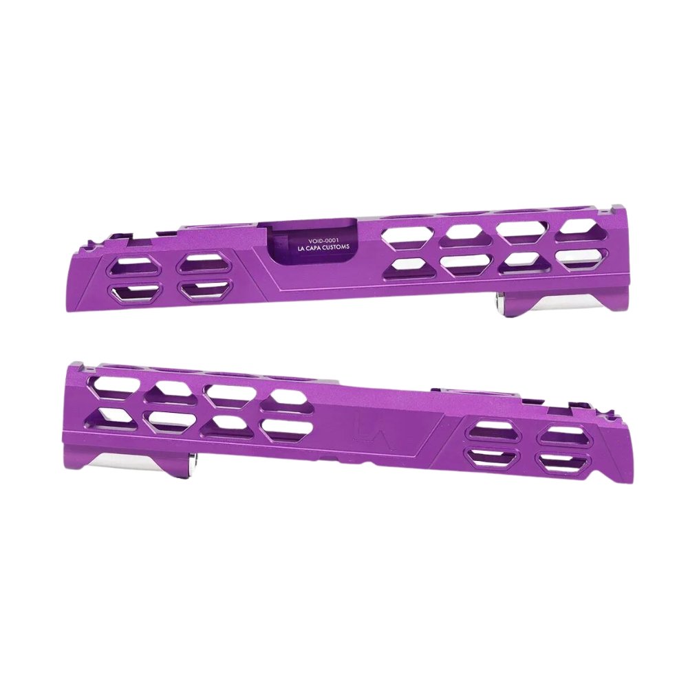 LA Capa Customs 5.1 'VOID' SLIDE  - Purple Slides from LA Capa Customs - Shop now at Hi-Capa Hub Ltd