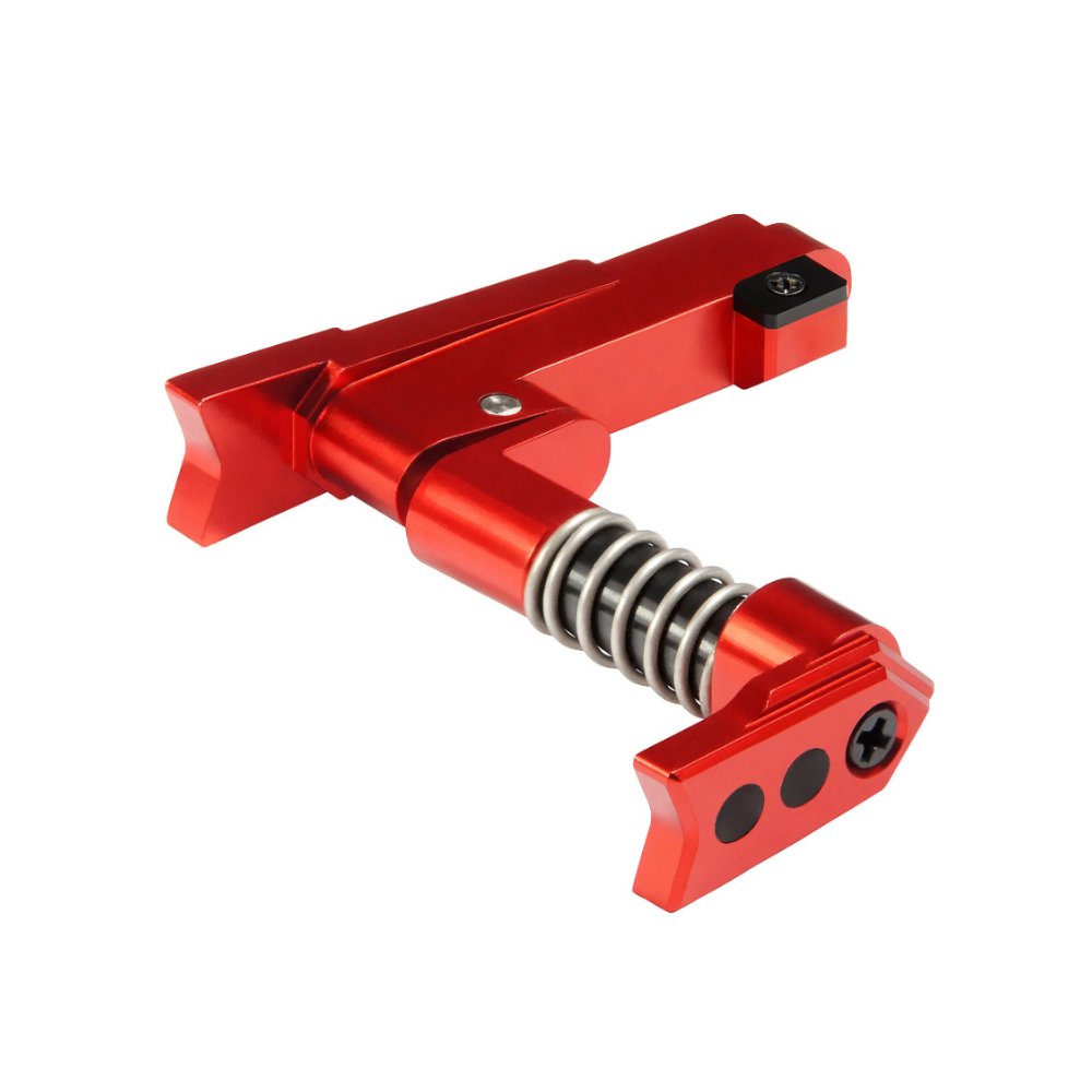 Maxx CNC Advanced Mag Release - Red (Style A)  from Maxx - Shop now at Hi-Capa Hub Ltd
