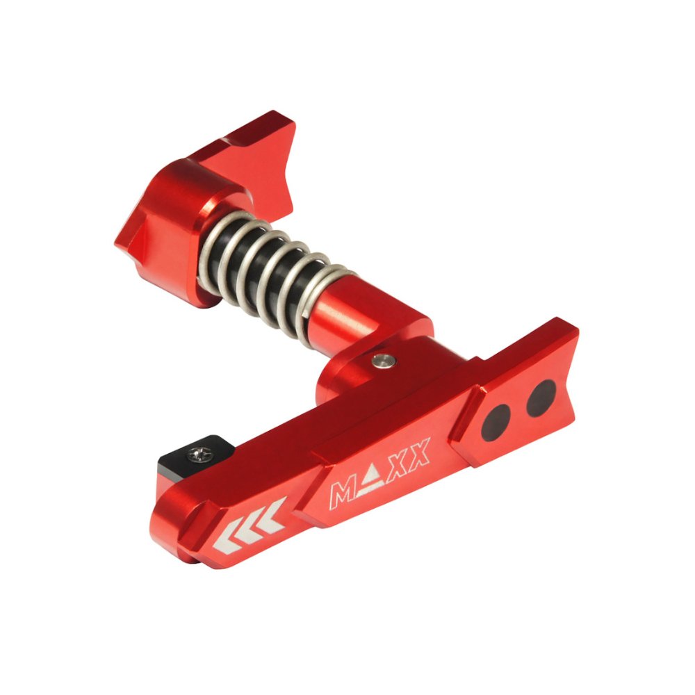 Maxx CNC Advanced Mag Release - Red (Style A)  from Maxx - Shop now at Hi-Capa Hub Ltd
