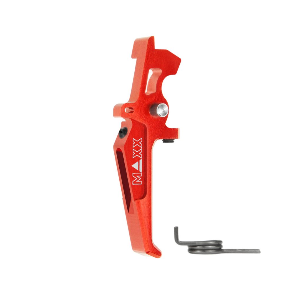 Maxx CNC Advanced Speed Trigger - Red (Style E)  from Maxx - Shop now at Hi-Capa Hub Ltd