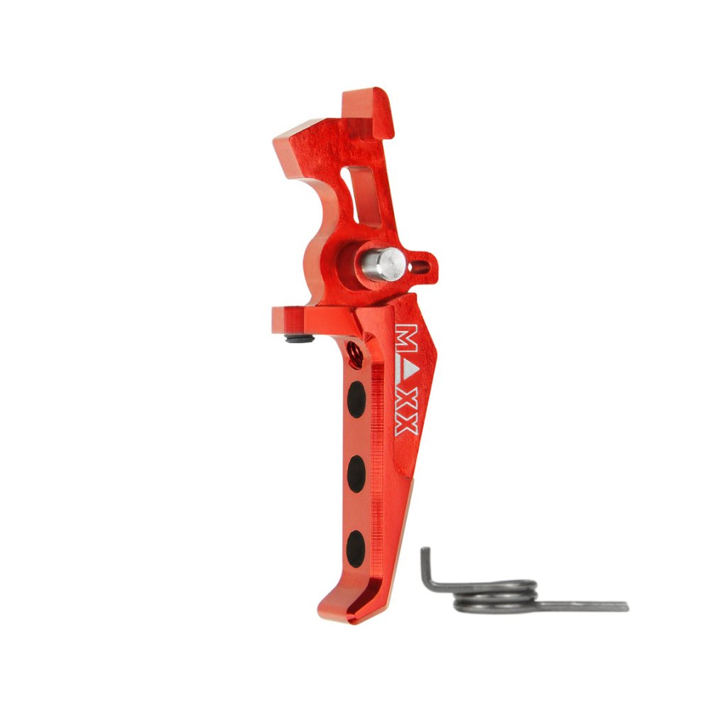 Maxx CNC Advanced Speed Trigger - Red (Style E)  from Maxx - Shop now at Hi-Capa Hub Ltd