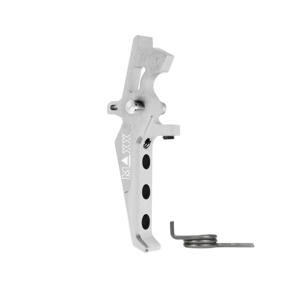 Maxx CNC Advanced Speed Trigger - Silver (Style E)  from Maxx - Shop now at Hi-Capa Hub Ltd