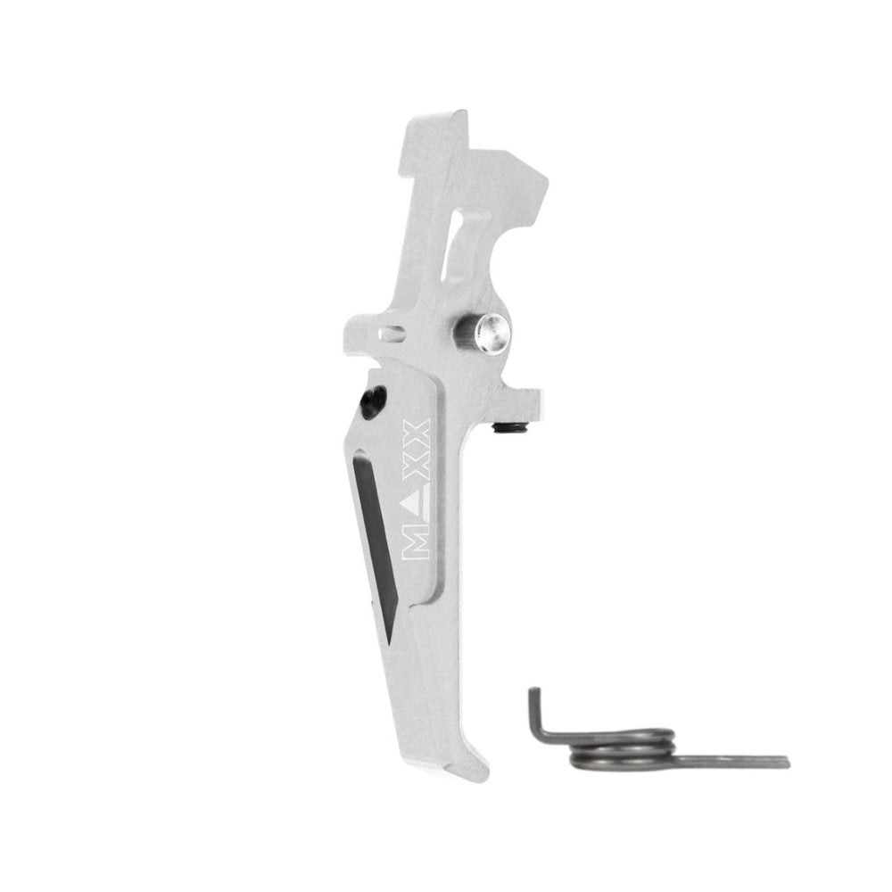 Maxx CNC Advanced Speed Trigger - Silver (Style E)  from Maxx - Shop now at Hi-Capa Hub Ltd