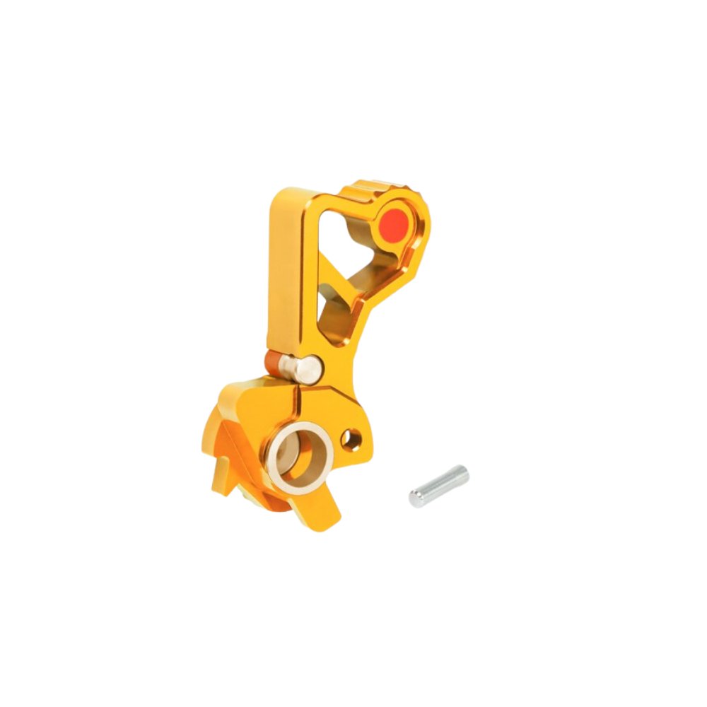 NexxSpeed CNC Aluminium Hammer - Style A - Gold/Orange Hammer Assembly from NexxSpeed - Shop now at Hi-Capa Hub Ltd